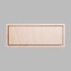 Rectangle Natural Birch Plywood Mini Floaters / 2 per pack
