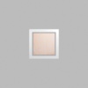 Rectangle Metallic Silver Mini Floaters / 4 per pack