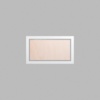 Rectangle Metallic Silver Mini Floaters / 4 per pack