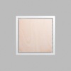 Rectangle Metallic Silver Mini Floaters / 2 per pack