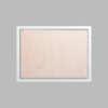 Rectangle Metallic Silver Mini Floaters / 2 per pack