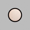 Round Matte Black Mini Floaters / 4 per pack
