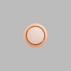 Round Metallic Bronze Mini Floaters / 4 per pack