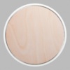 Round Matte White Mini Floaters