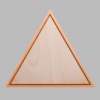Triangle Metallic Bronze Mini Floaters