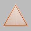 Triangle Metallic Bronze Mini Floaters