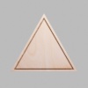 Triangle Natural Birch Plywood Mini Floaters