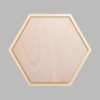 Hexagon Metallic Gold Mini Floaters