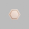 Hexagon Natural Birch Plywood Mini Floaters / 4 per pack