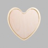 Heart Metallic Gold Mini Floaters / 2 per pack