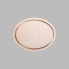 Ellipse Natural Birch Plywood Mini Floaters / 2 per pack