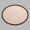 Ellipse Walnut-Colored Birch Mini Floaters