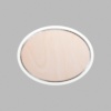 Ellipse Matte White Mini Floaters / 2 per pack