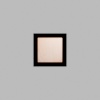 Rectangle Matte Black Mini Floaters / 4 per pack