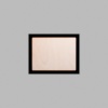 Rectangle Matte Black Mini Floaters / 4 per pack