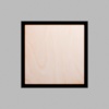 Rectangle Matte Black Mini Floaters / 2 per pack