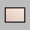 Rectangle Matte Black Mini Floaters / 2 per pack