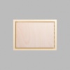 Rectangle Metallic Gold Mini Floaters / 4 per pack