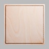 Rectangle Natural Birch Plywood Mini Floaters
