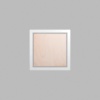 Rectangle Metallic Silver Mini Floaters / 4 per pack