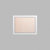 Rectangle Metallic Silver Mini Floaters / 4 per pack