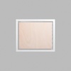 Rectangle Metallic Silver Mini Floaters / 4 per pack