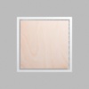 Rectangle Metallic Silver Mini Floaters / 2 per pack