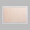 Rectangle Metallic Silver Mini Floaters / 2 per pack