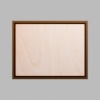 Rectangle Walnut-Colored Birch Mini Floaters / 2 per pack