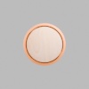 Round Metallic Bronze Mini Floaters / 4 per pack