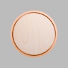 Round Metallic Bronze Mini Floaters / 2 per pack
