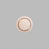 Round Natural Birch Plywood Mini Floaters / 4 per pack