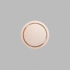 Round Natural Birch Plywood Mini Floaters / 4 per pack