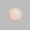 Round Natural Birch Plywood Mini Floaters / 4 per pack