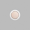 Round Matte White Mini Floaters / 4 per pack