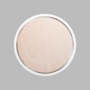 Round Matte White Mini Floaters / 2 per pack