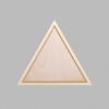 Triangle Metallic Gold Mini Floaters / 2 per pack