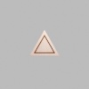 Triangle Natural Birch Plywood Mini Floaters / 4 per pack