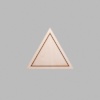 Triangle Natural Birch Plywood Mini Floaters / 4 per pack