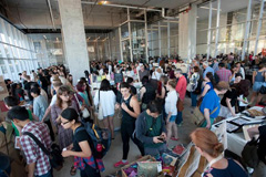 Increase exposure by attending and joining art exhibition.